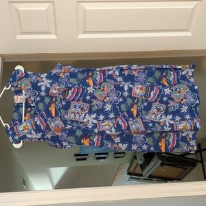 Disney fitted sleeveless dress